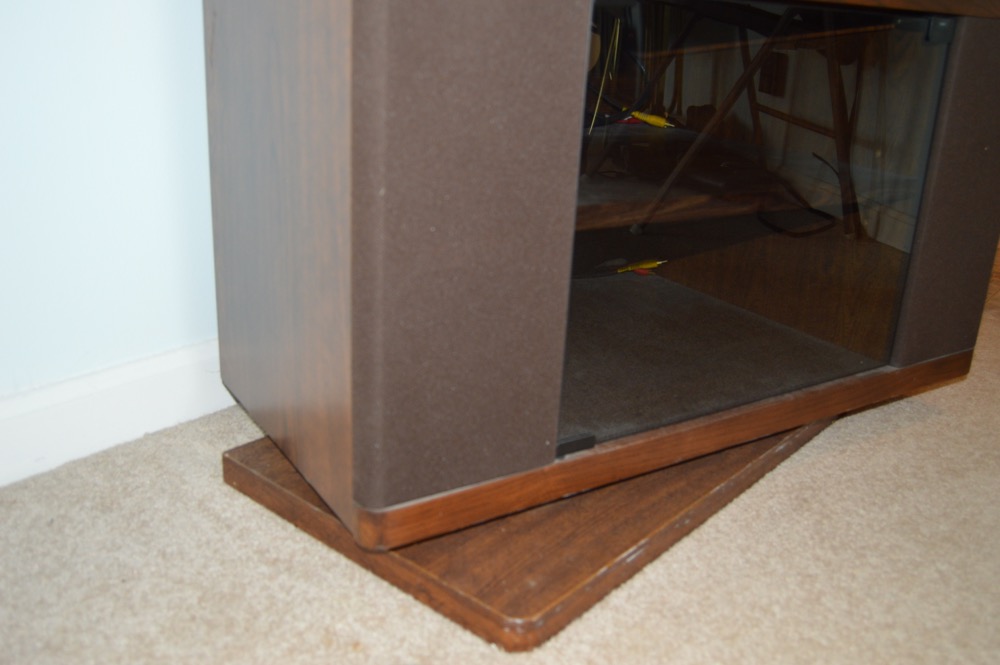 Zenith Sentry 2 Television in a Walnut Cabinet