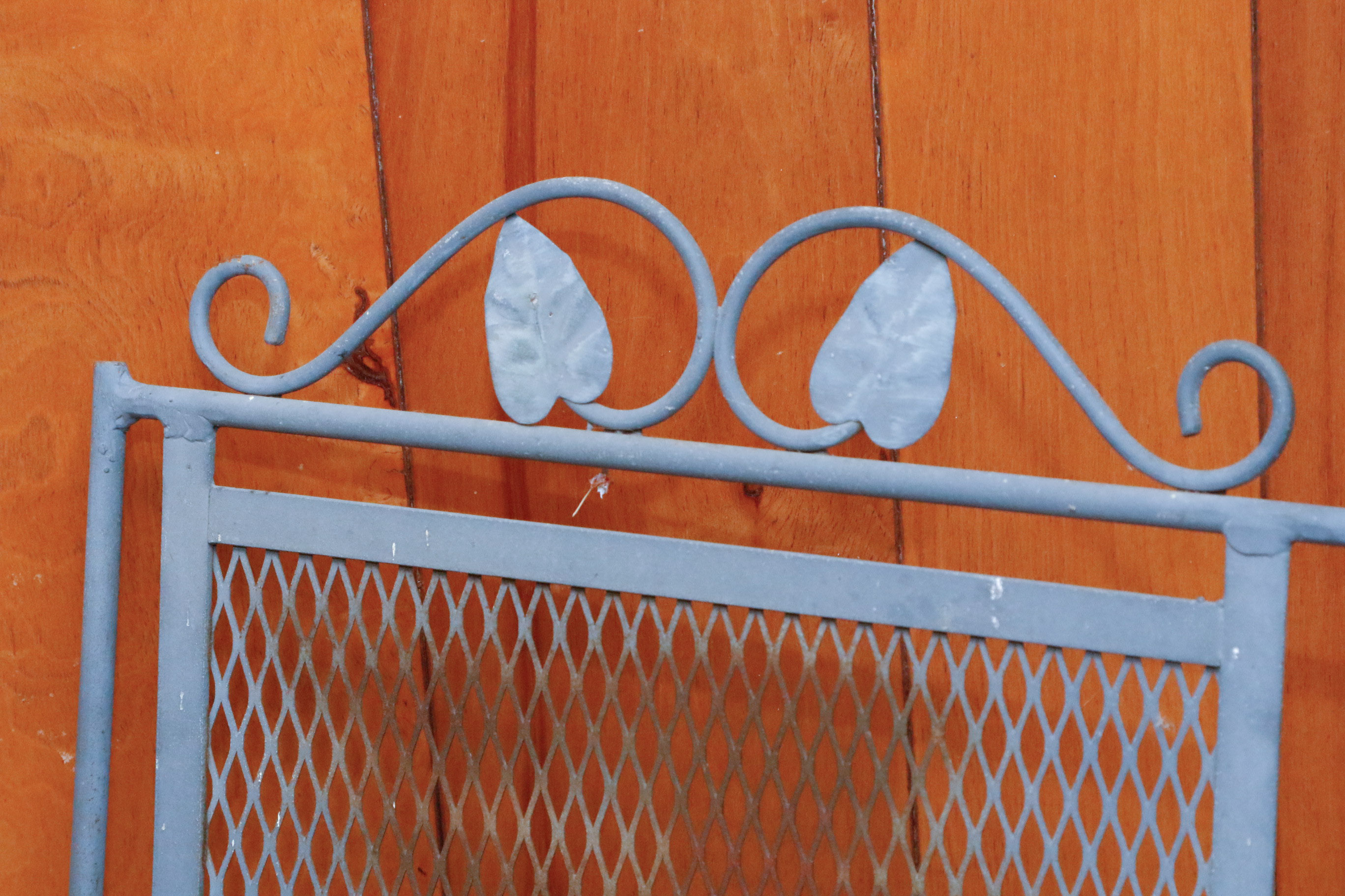 Pair of Wrought Iron Patio Chairs