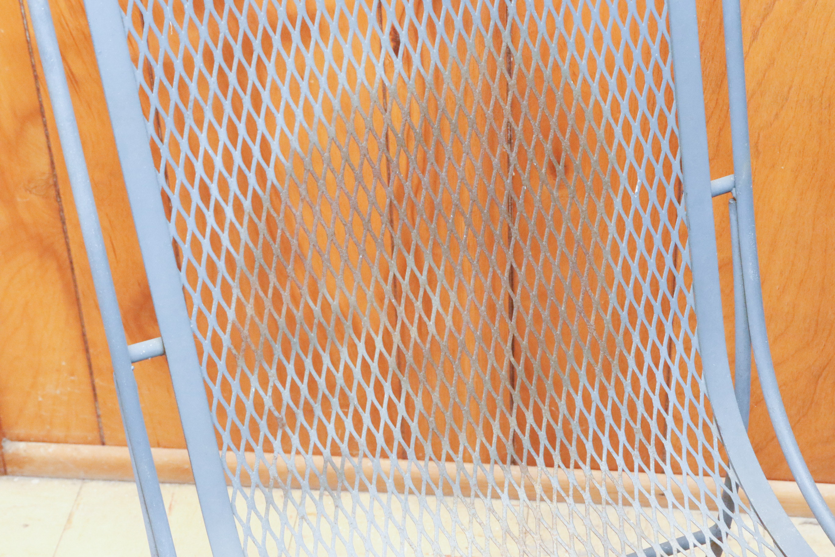 Pair of Wrought Iron Patio Chairs