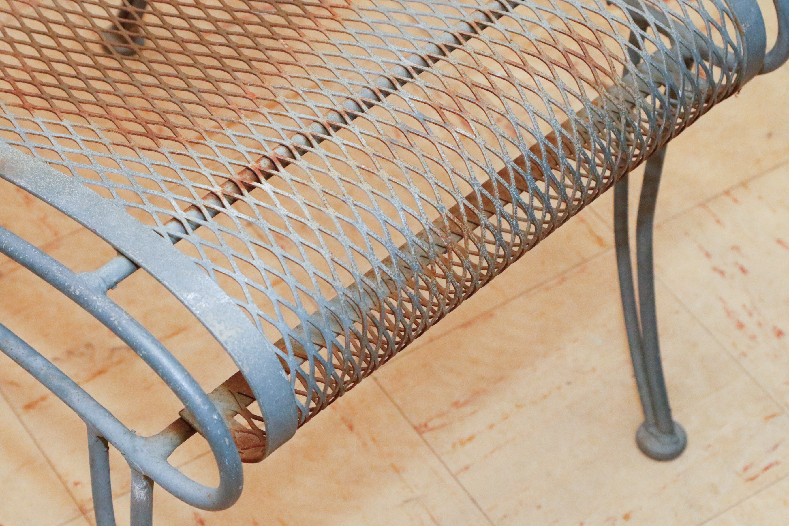 Pair of Wrought Iron Patio Chairs