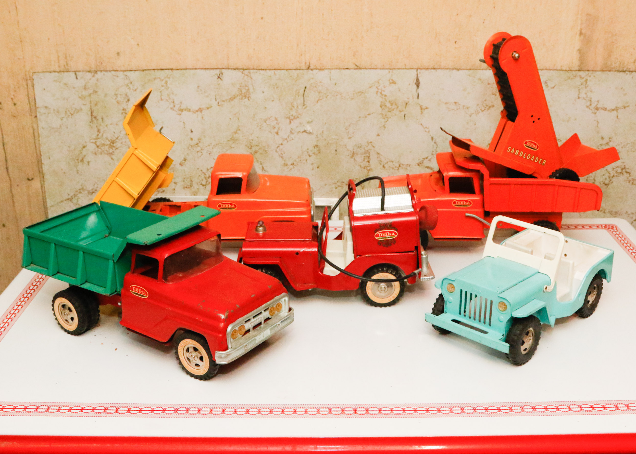 Tonka Toys Jeep and Utility Trucks