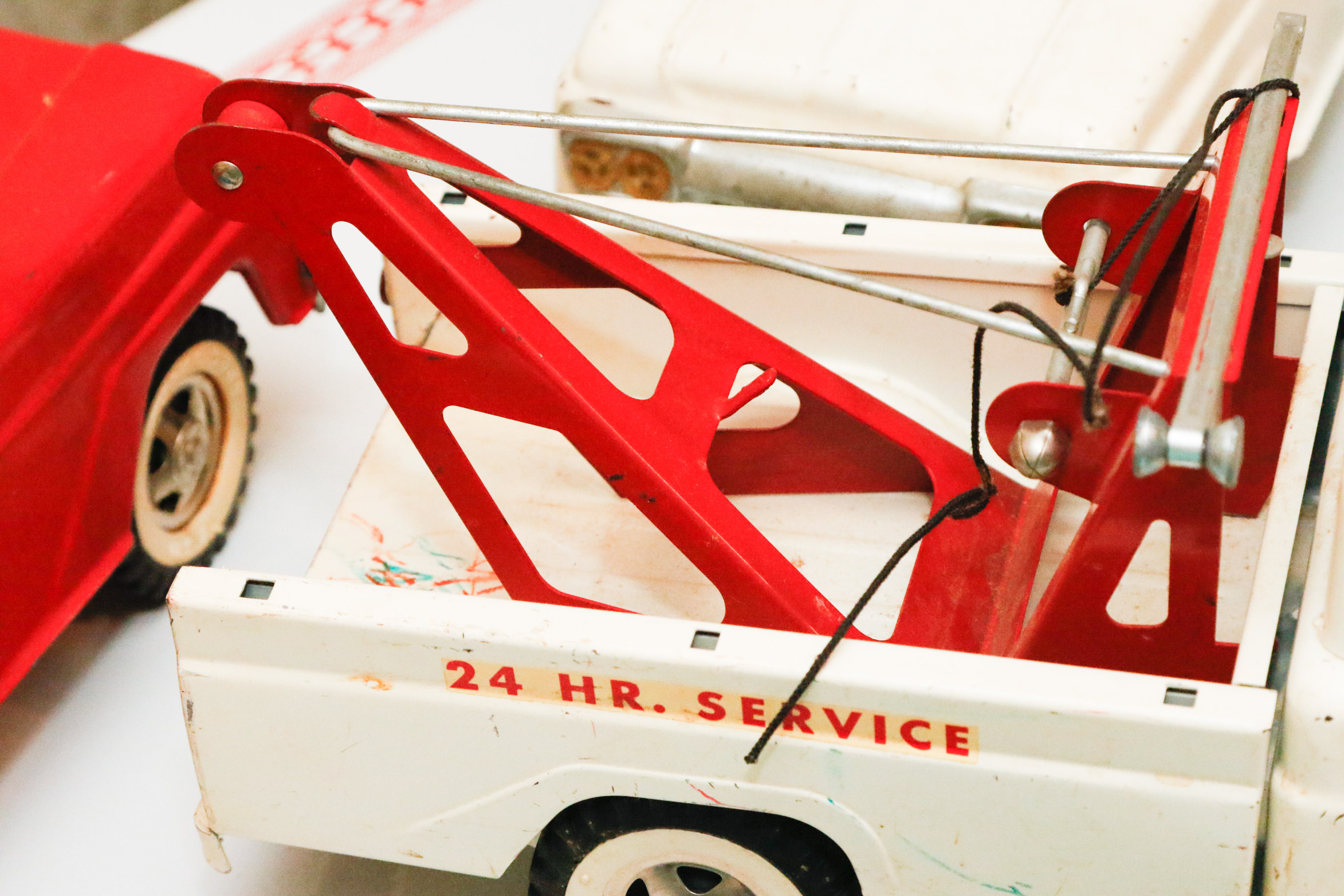 Tonka Toys Steel Farm and Maintenance Trucks