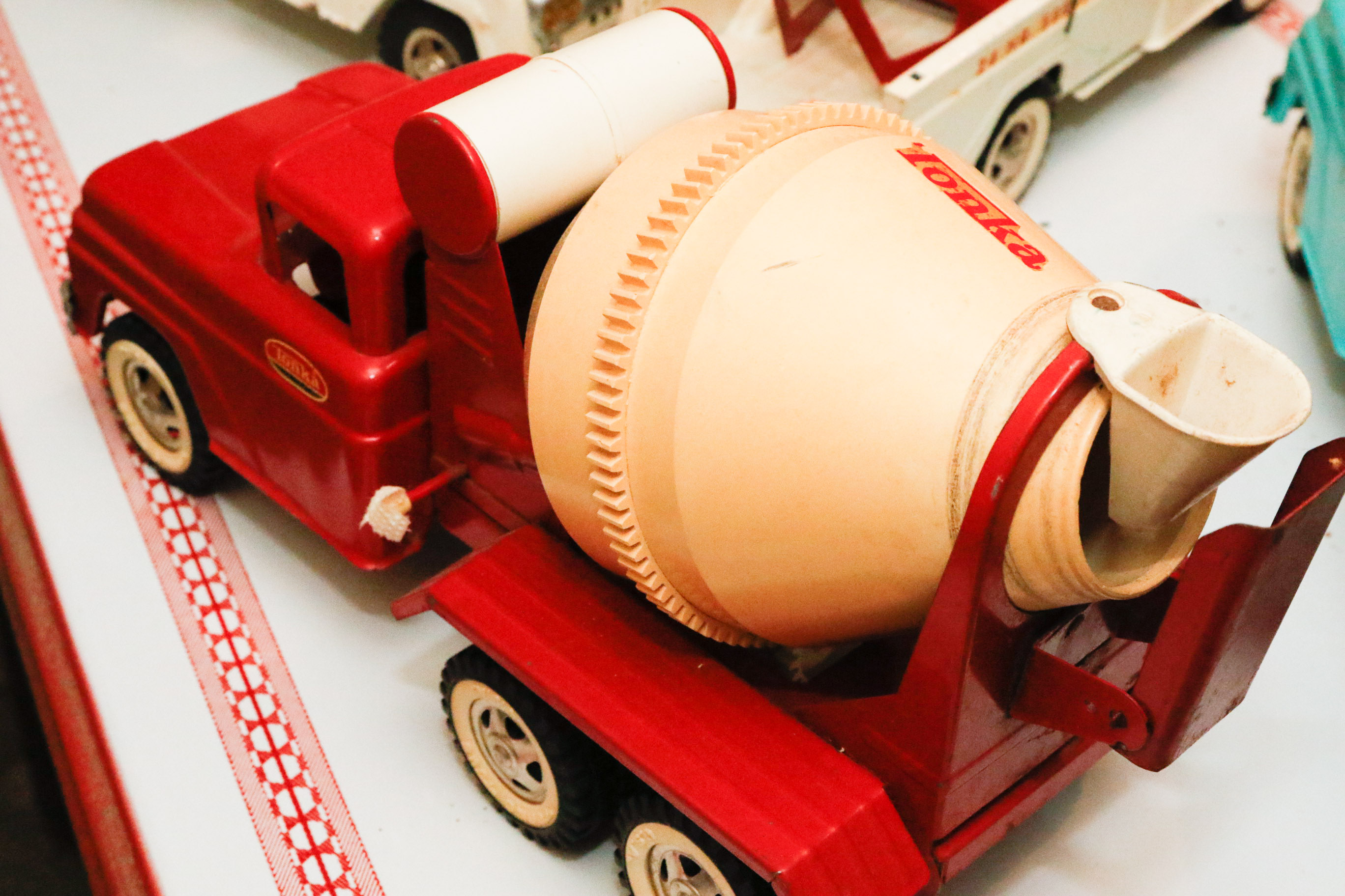 Tonka Toys Steel Farm and Maintenance Trucks