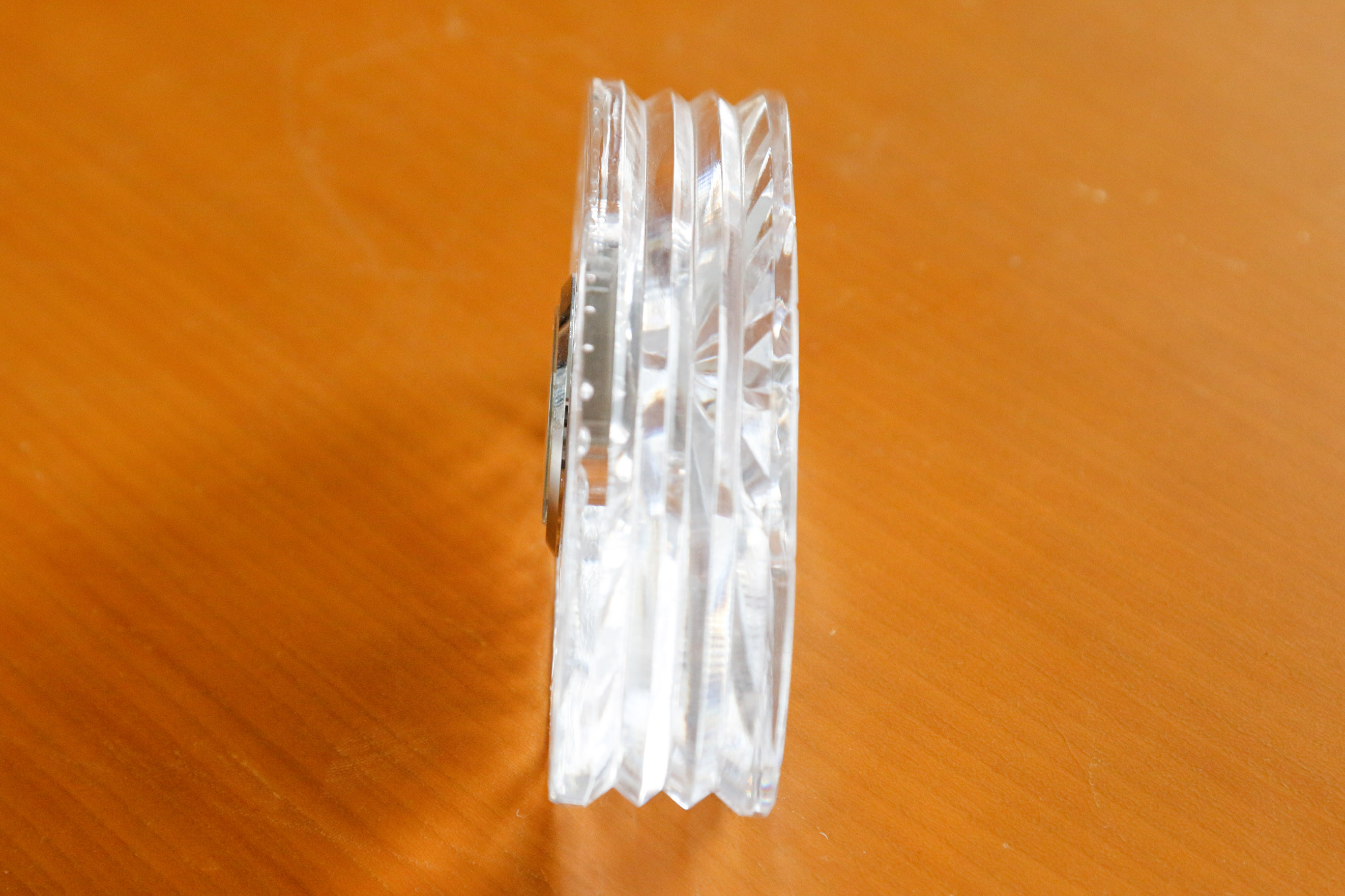 Waterford Crystal Quartz Desk Clock