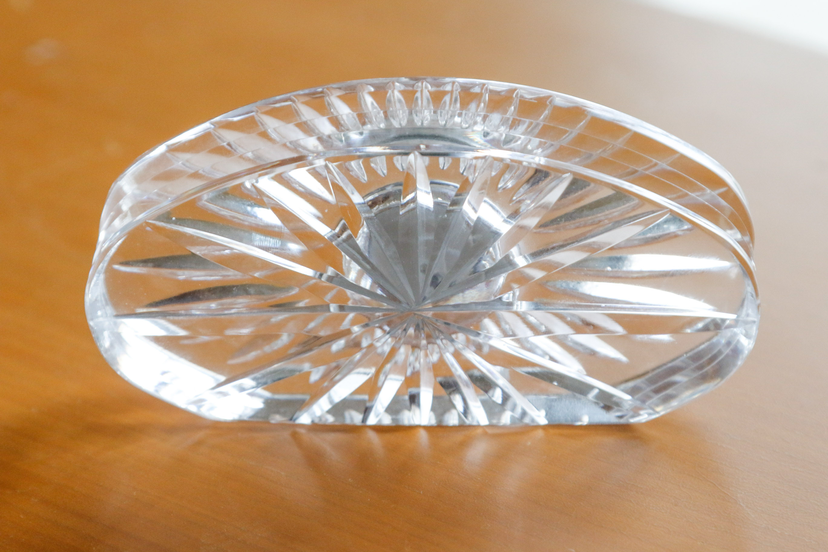 Waterford Crystal Quartz Desk Clock