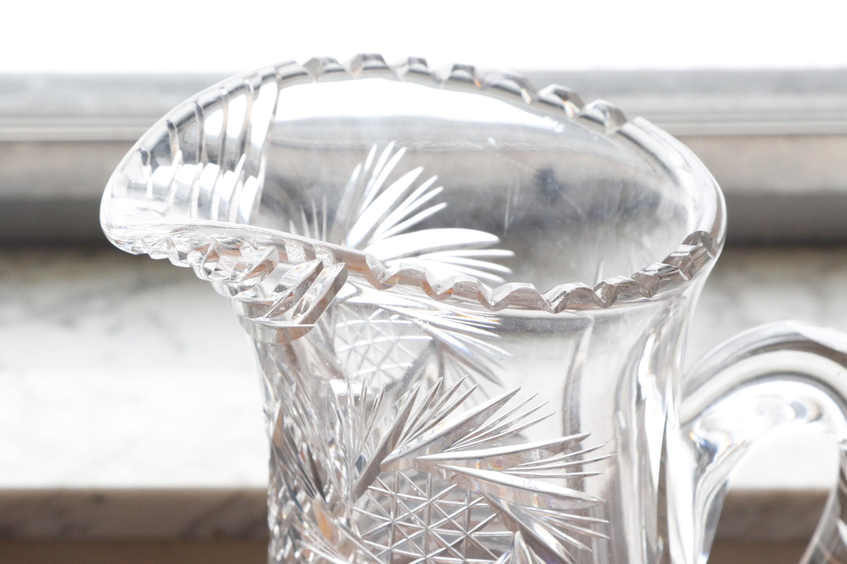 Collection of Pinwheel Crystal Tableware