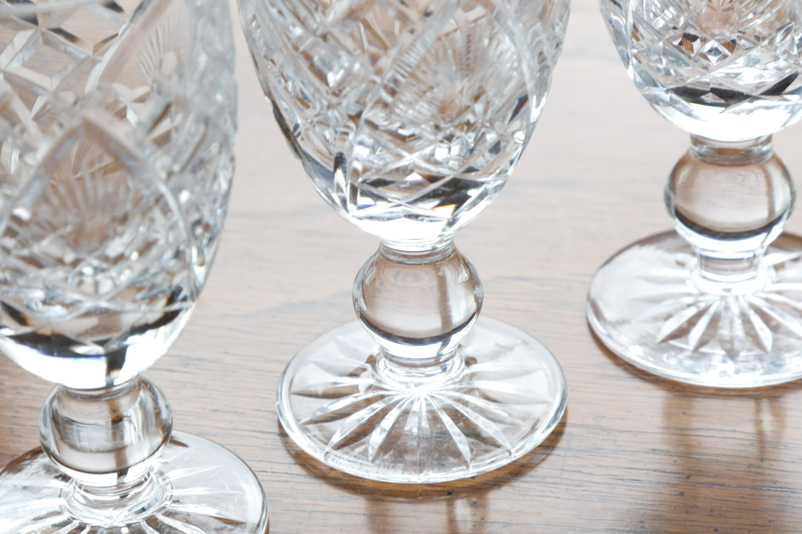 Waterford Crystal Sherry Glasses with Decanter