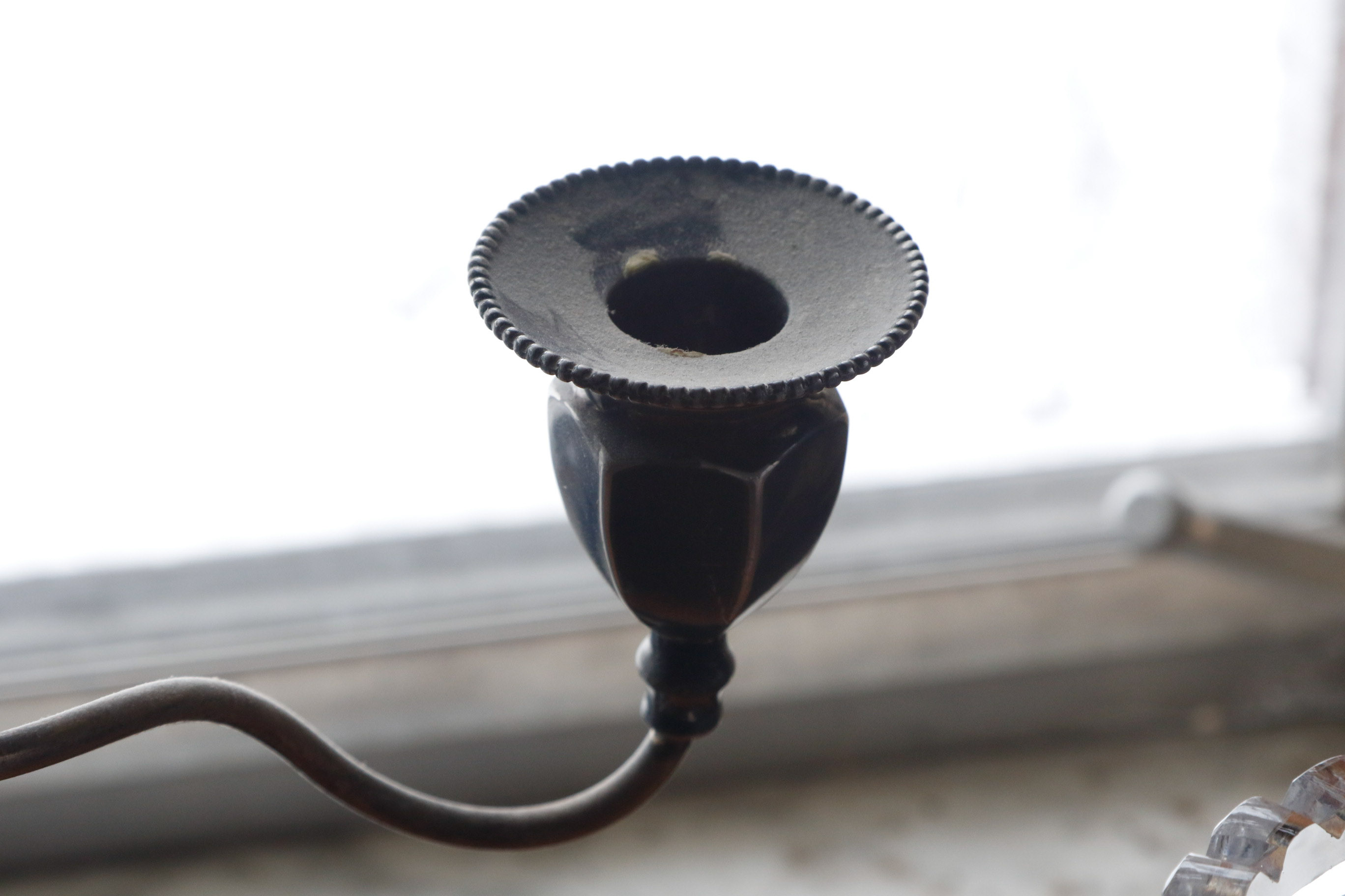 Floral Etched Cut Crystal Tableware