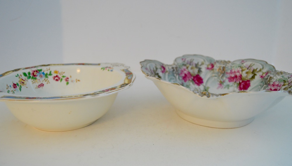 Two Vintage Serving Bowls