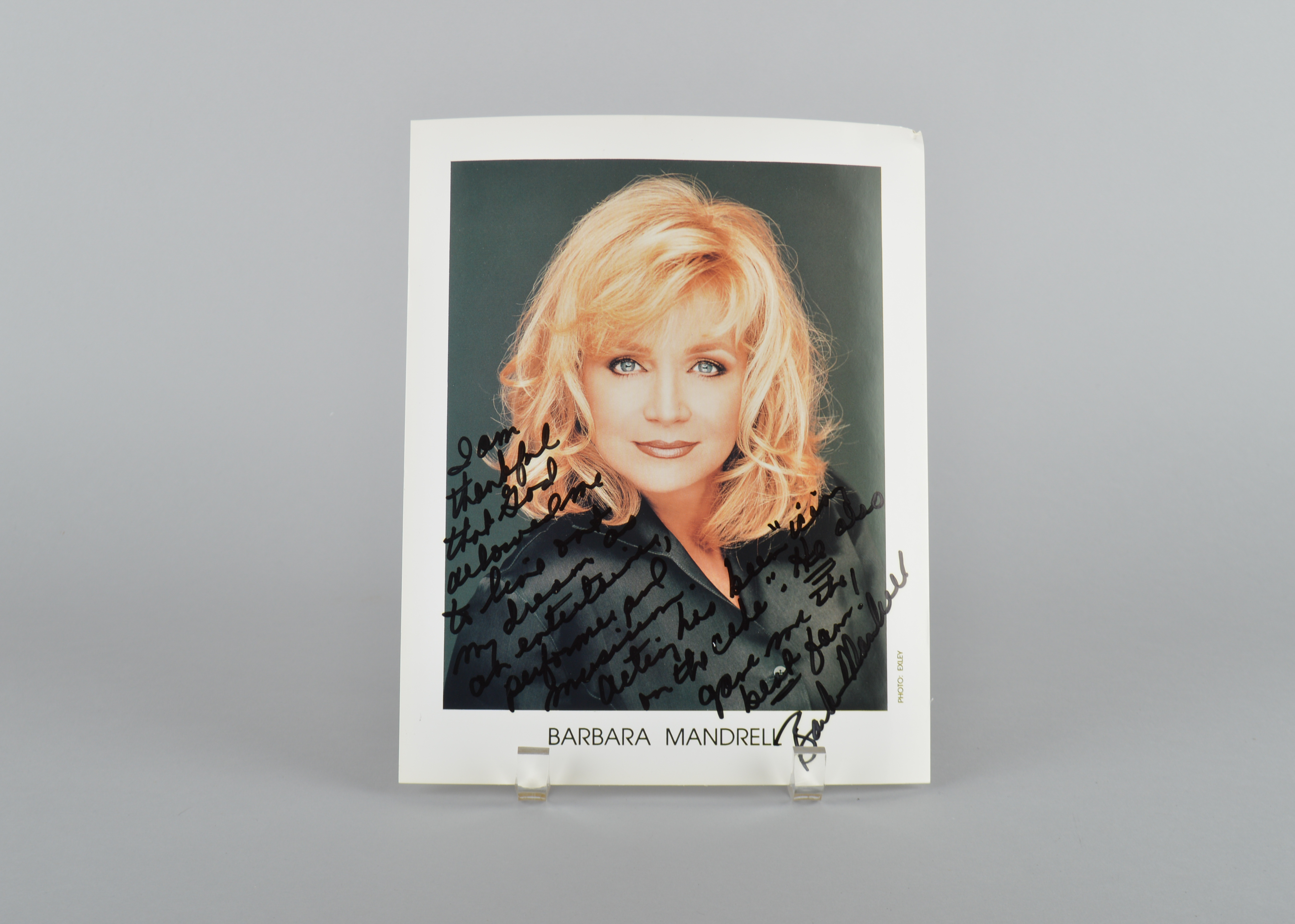Barbara Mandrell Autographed Photograph