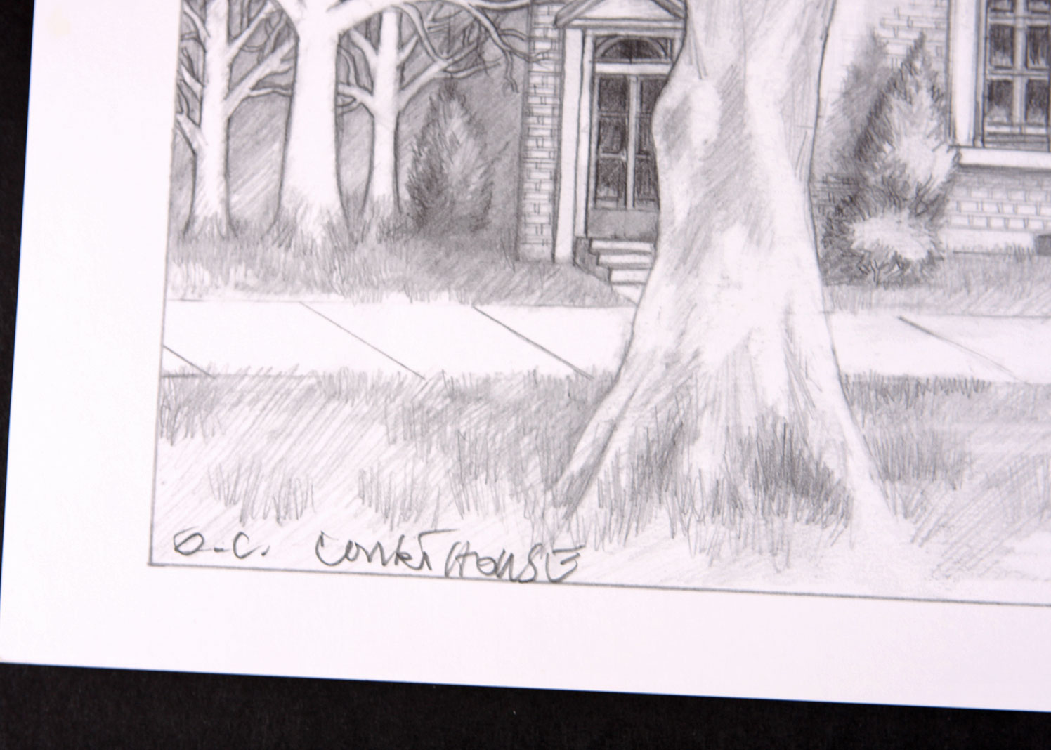 Offset Lithograph of Pencil Drawing by Tom Roberts