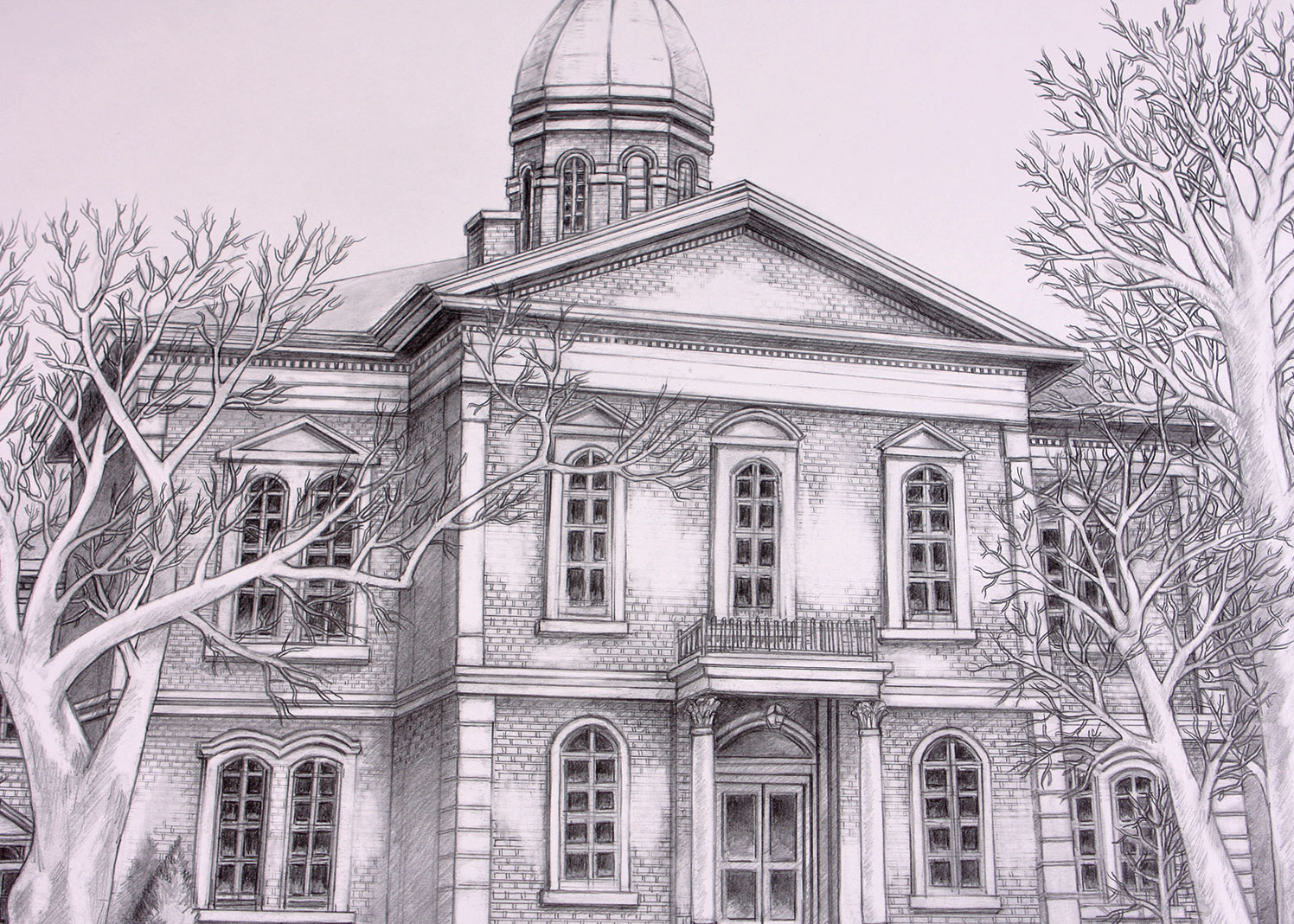 Offset Lithograph of Pencil Drawing by Tom Roberts