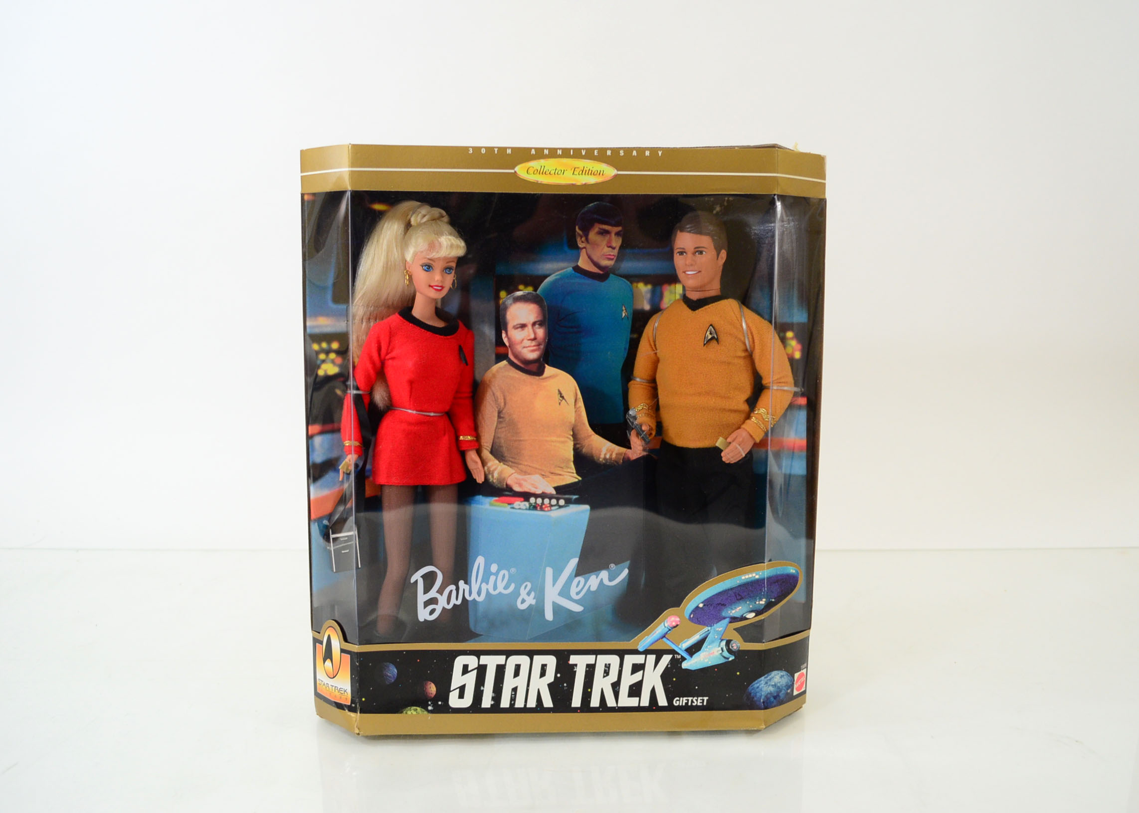 1996 Star Trek Barbie & Ken in Box