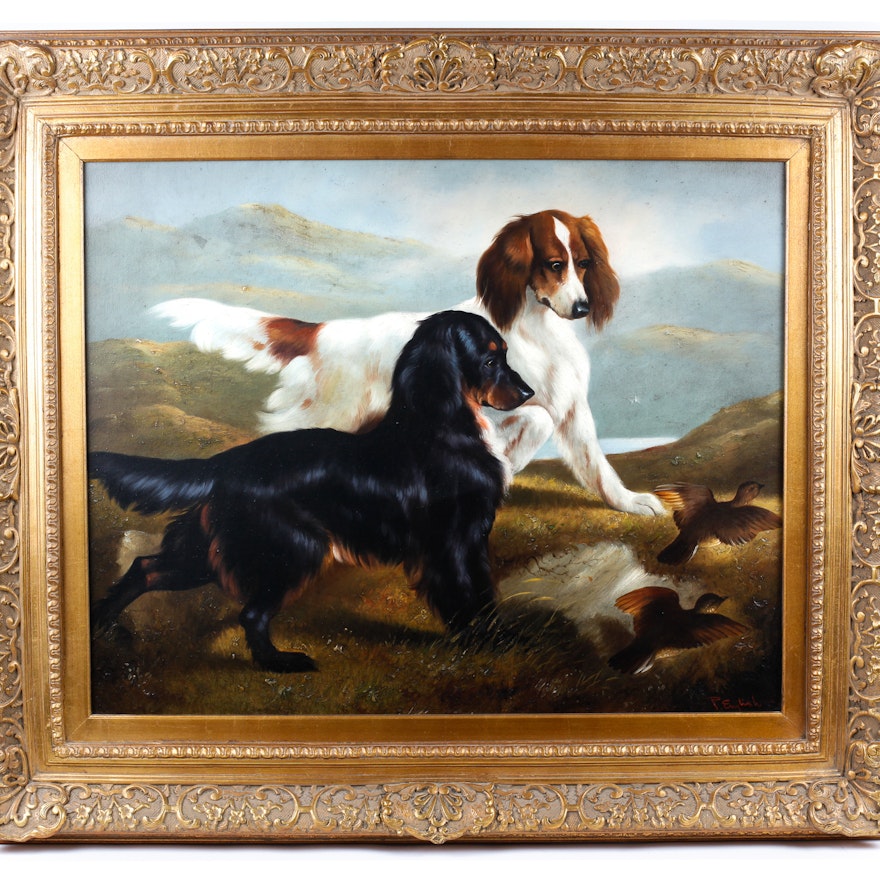 Original Signed Oil Painting by P. English