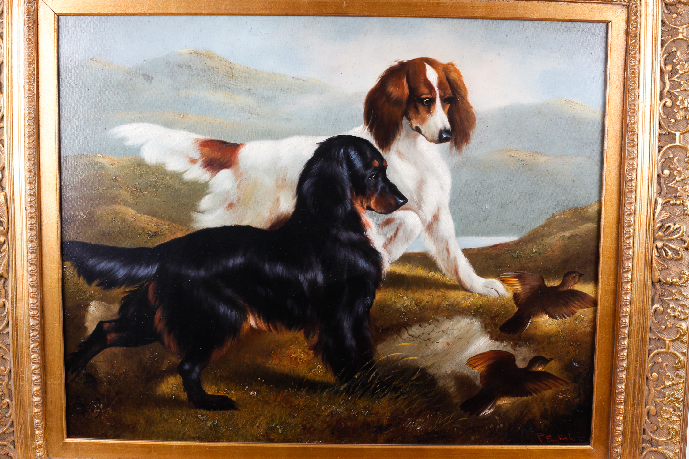 Original Signed Oil Painting by P. English