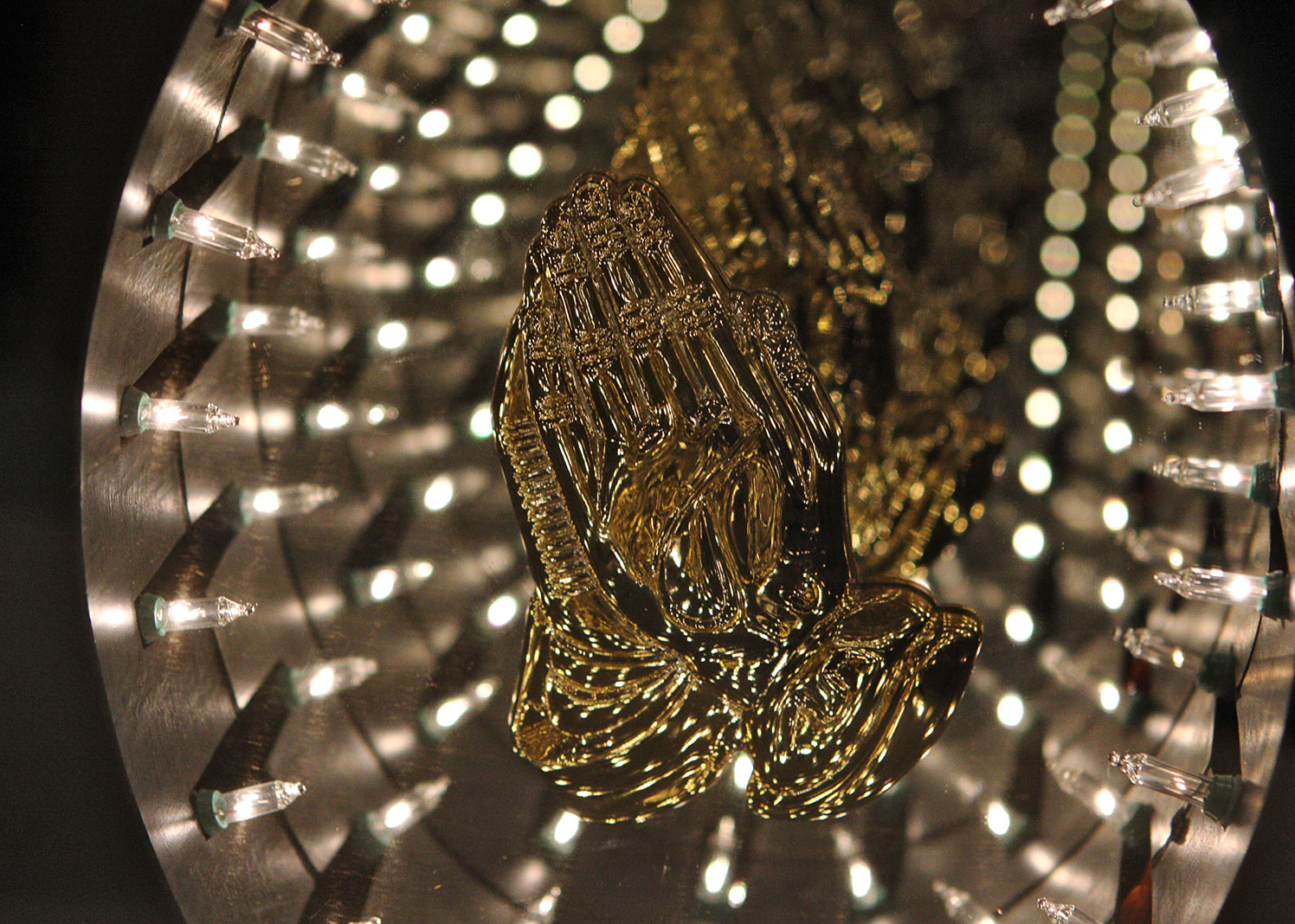 Infinity Light Up Prayer Mirror