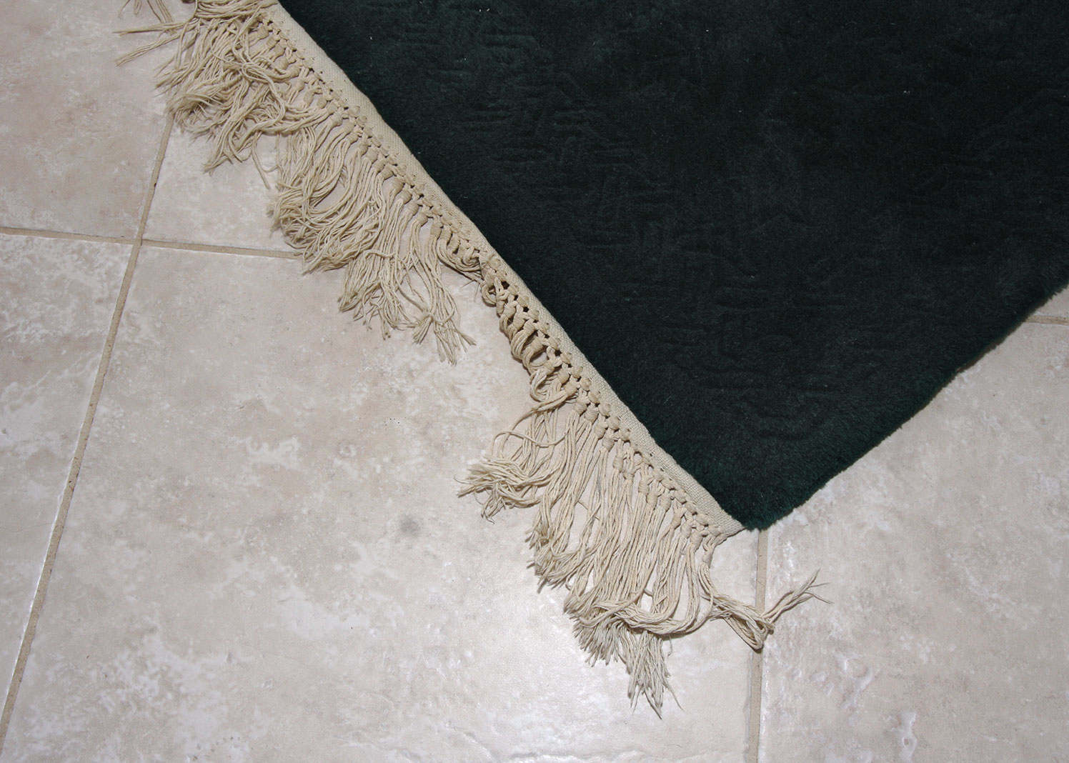 Handmade Hunter Green Rug