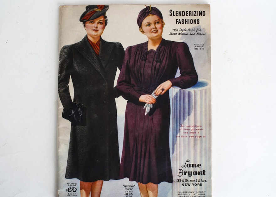 1940s Lane Bryant Catalog