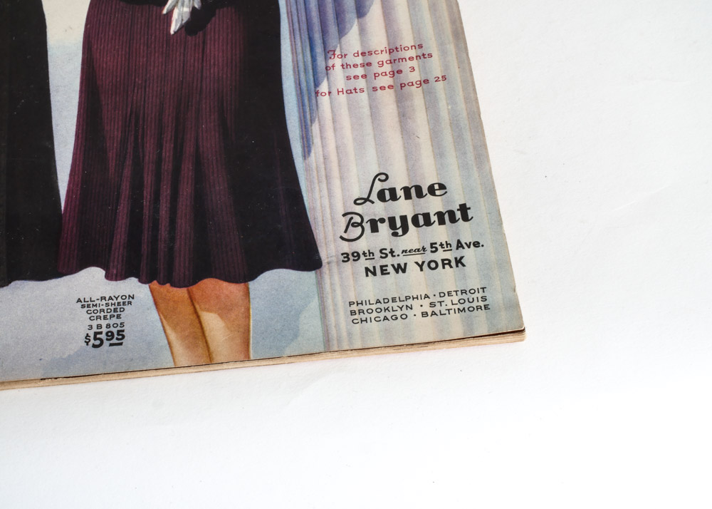 1940s Lane Bryant Catalog