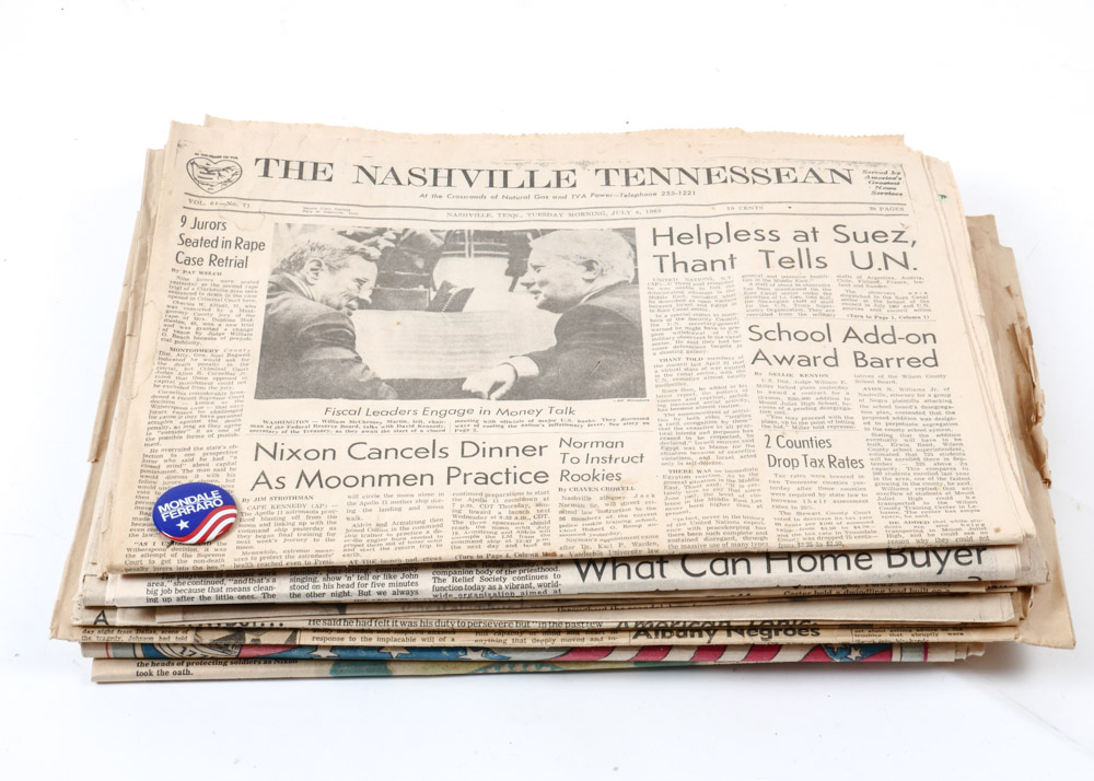 Collection of 1960s-1980s Newspapers