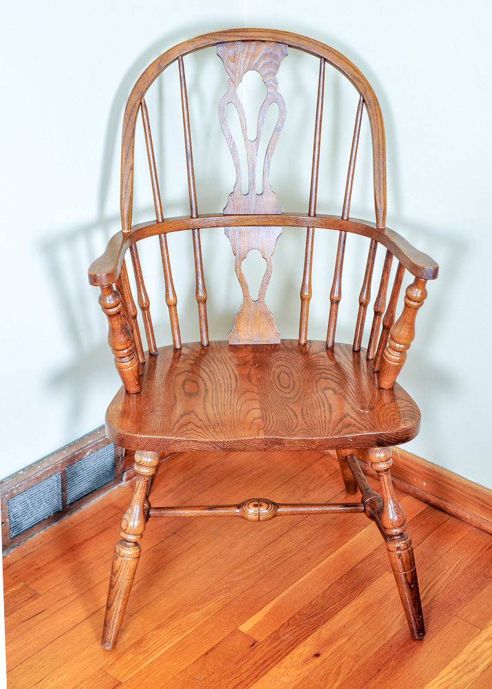 Pennsylvania House Oak Windsor Dining Chairs