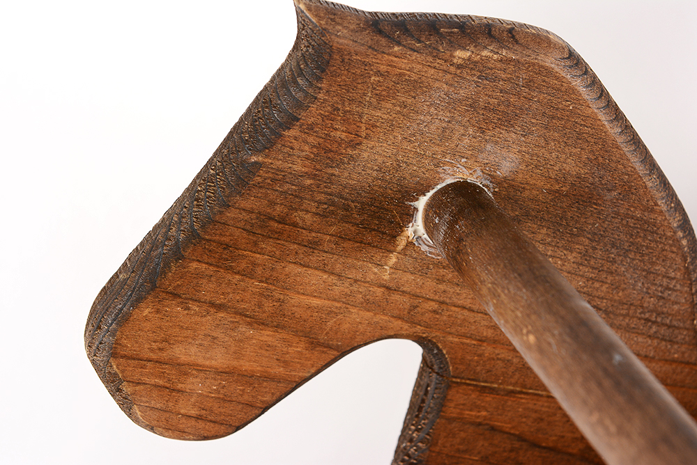 Vintage Hand Painted Rocking Horse