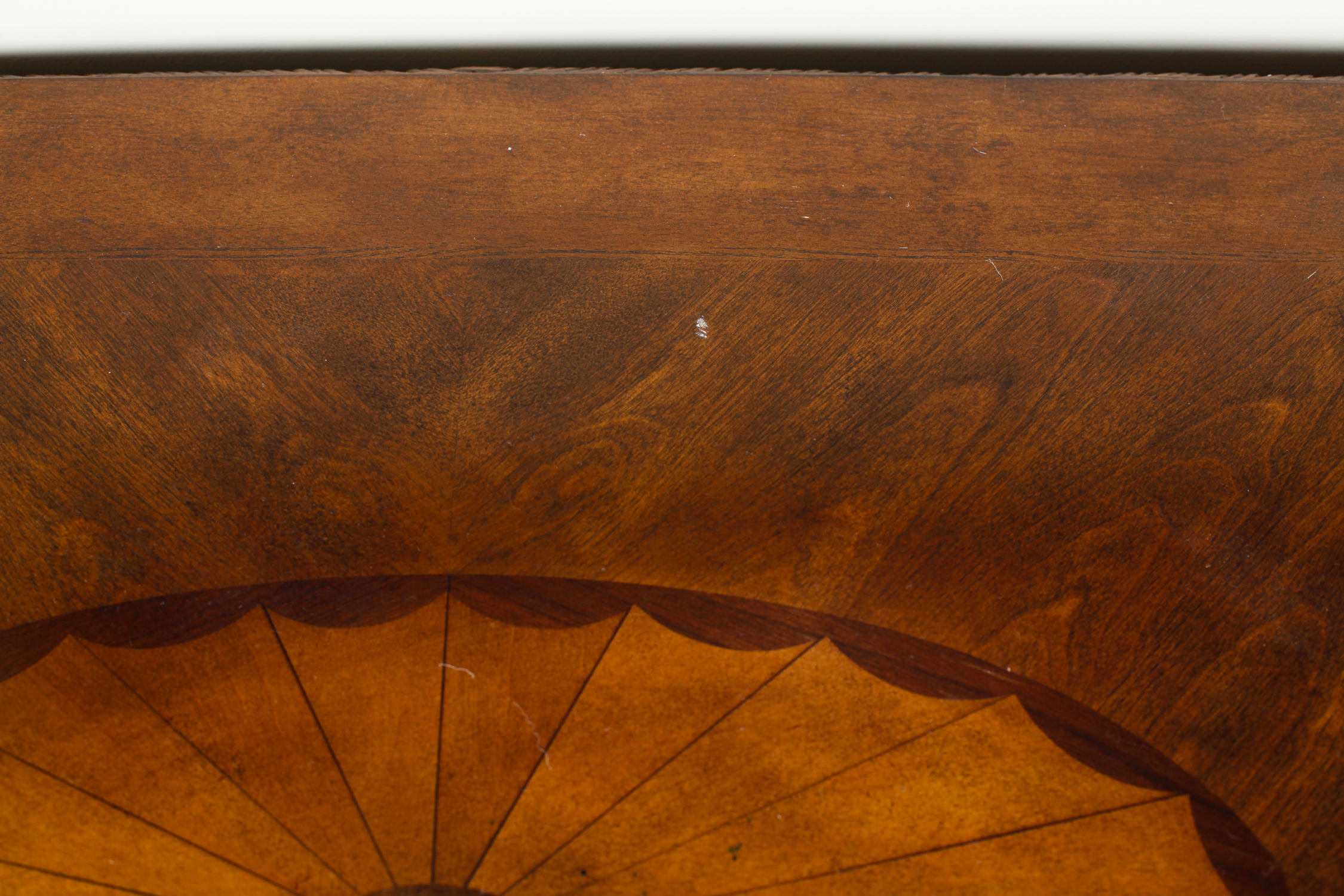 Large Contemporary Walnut Secretary Desk