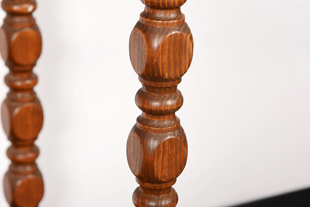 Solid Wood Two Tier Shelf