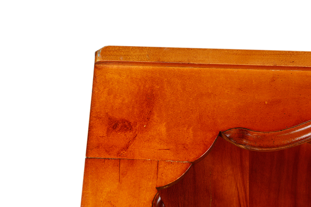 Vintage Maple Corner Cabinet