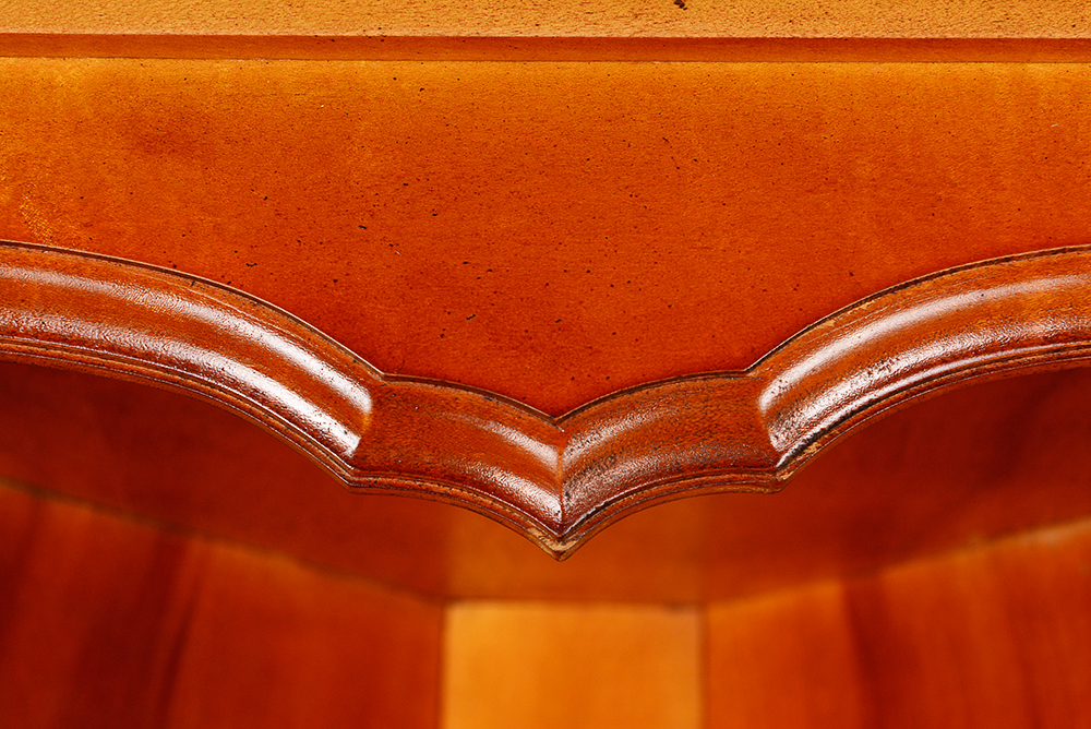 Vintage Maple Corner Cabinet