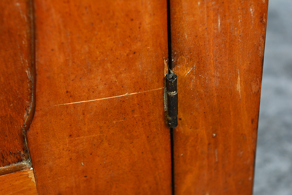 Vintage Maple Corner Cabinet