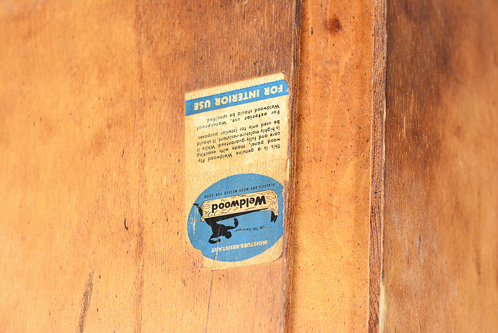 Vintage Maple Corner Cabinet