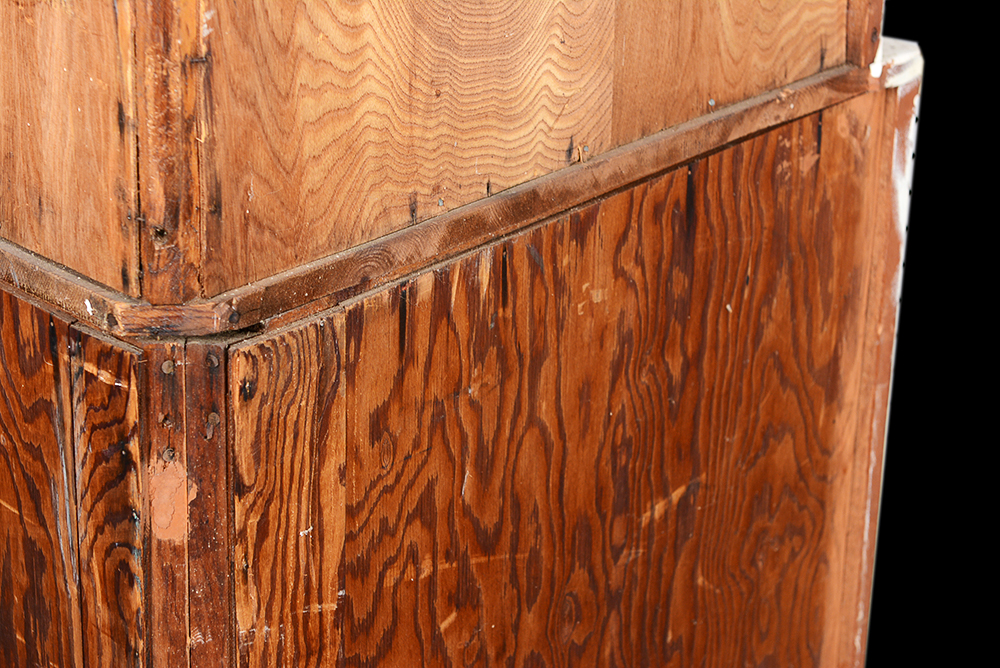 Painted White Corner Cabinet