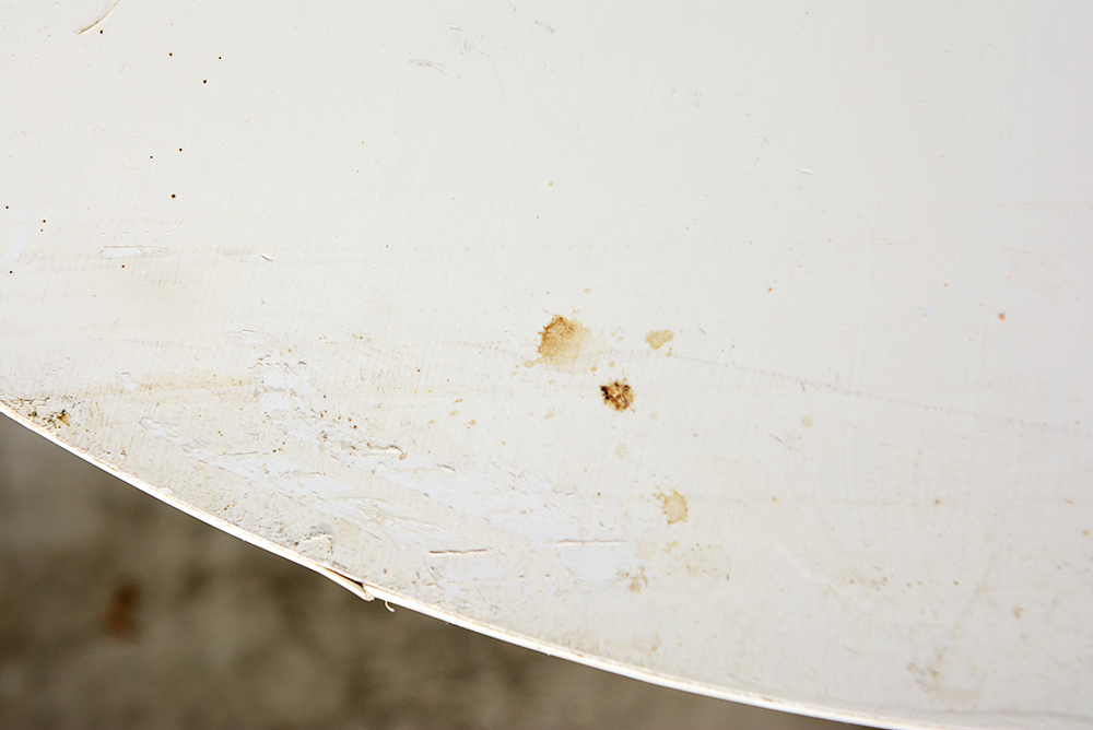 White Pedestal Table