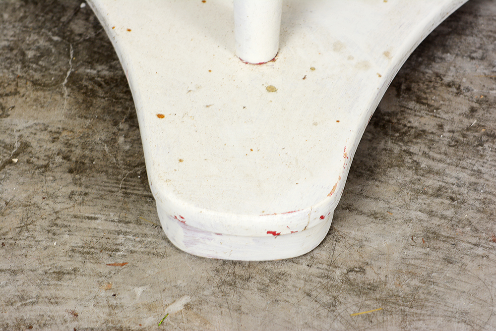 White Pedestal Table