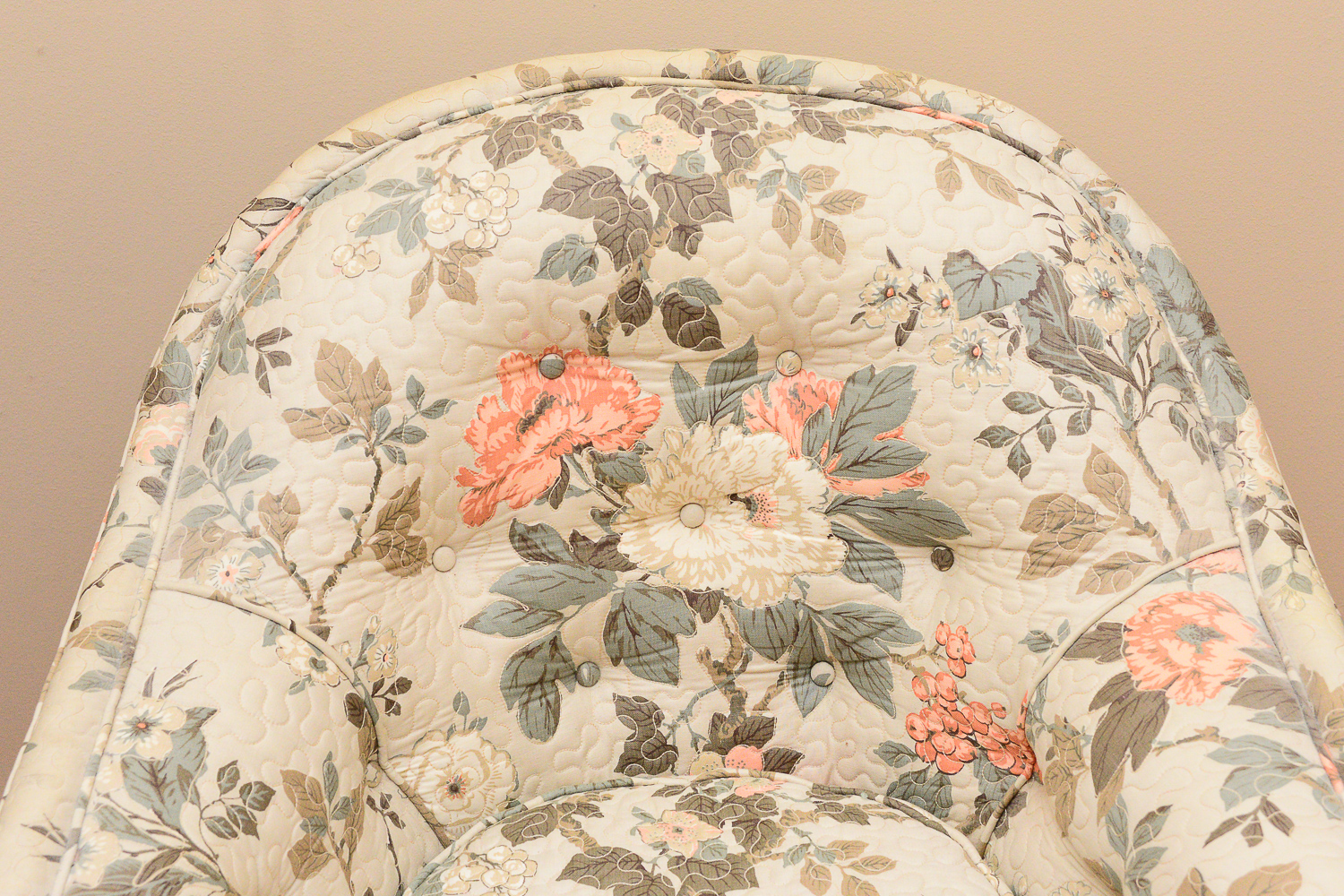 Floral Chaise Lounge