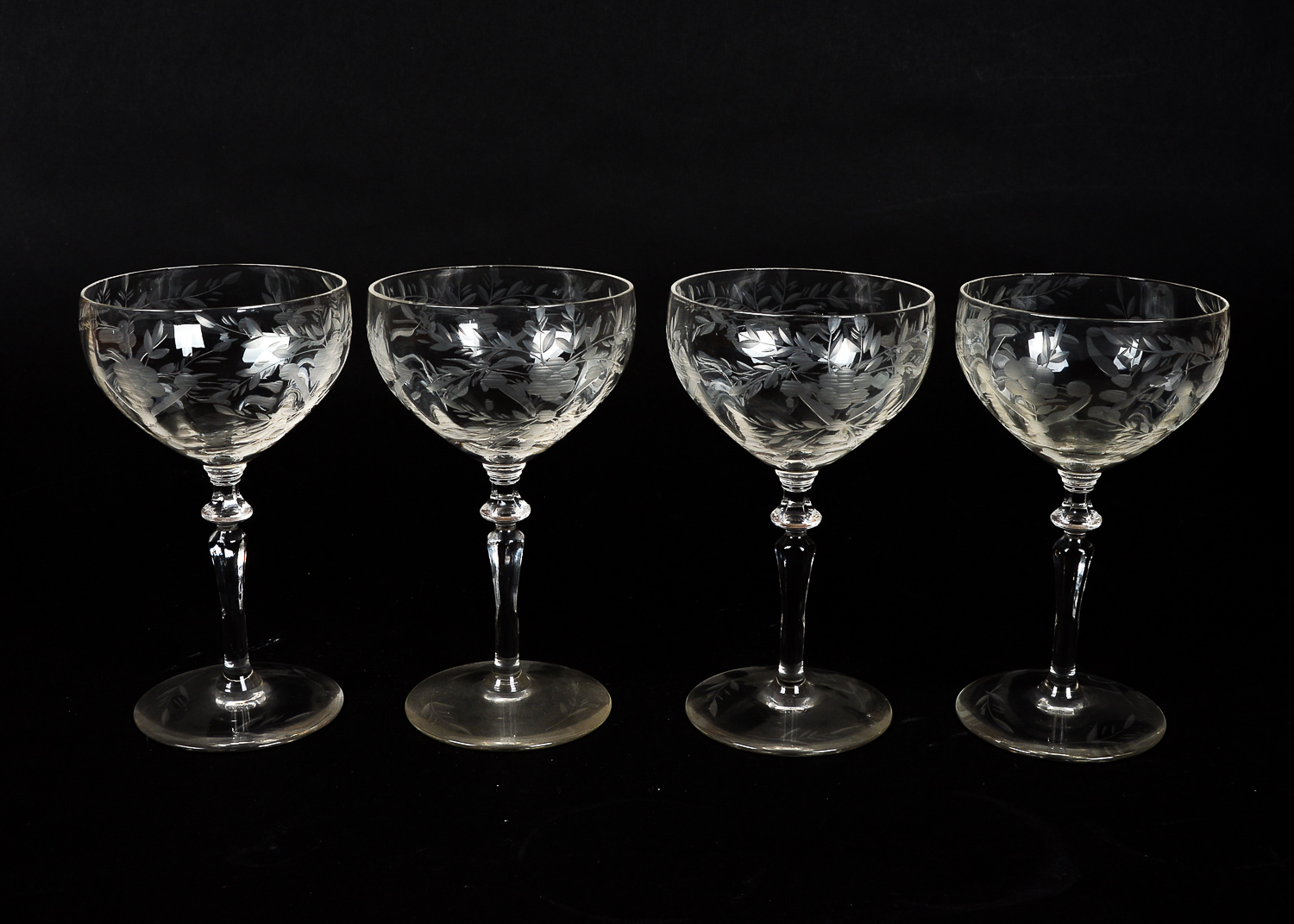 Etched Frosted Glasses