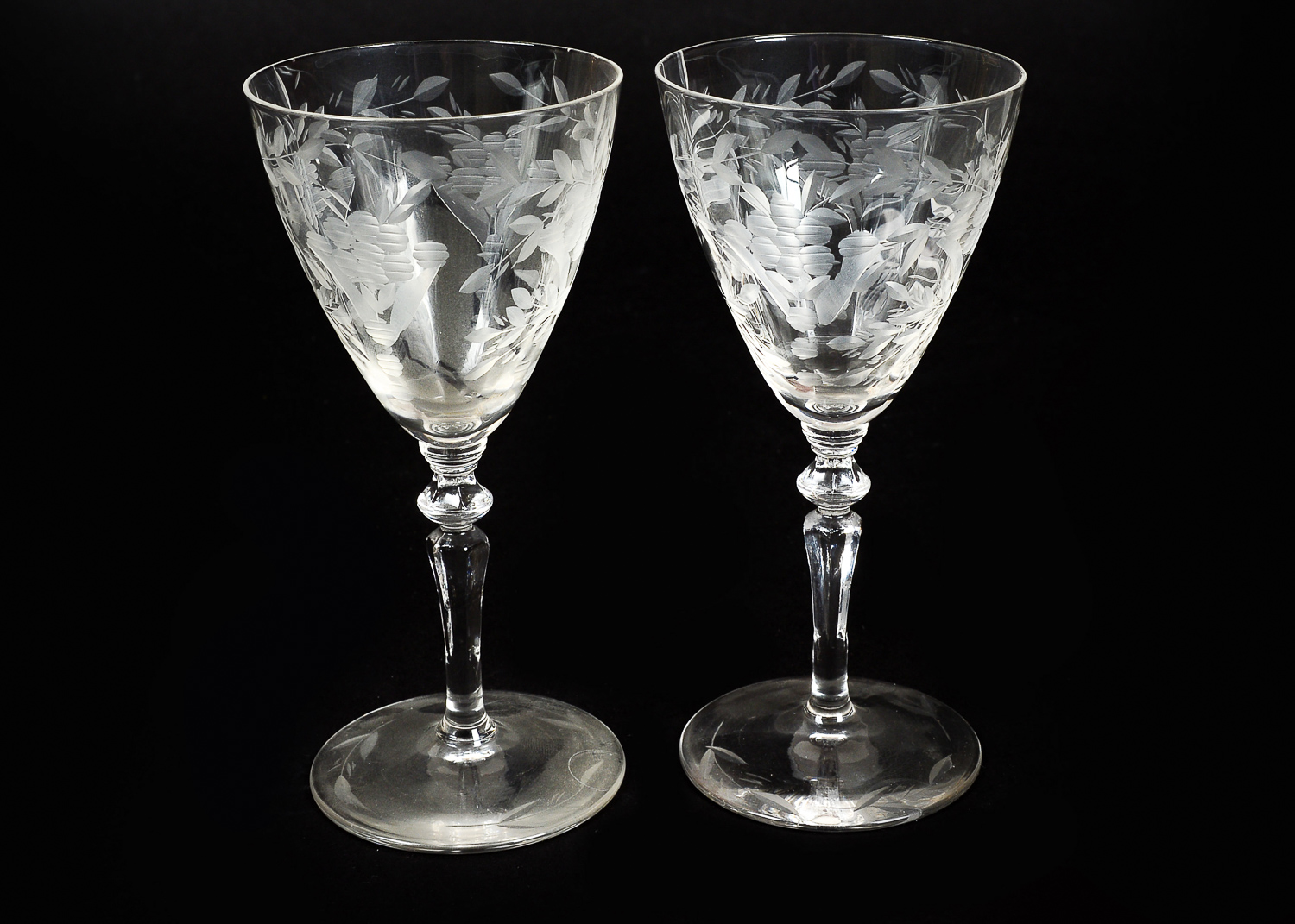 Etched Frosted Glasses