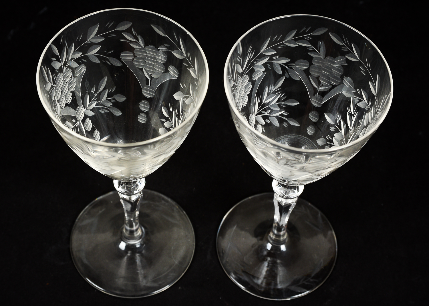 Etched Frosted Glasses