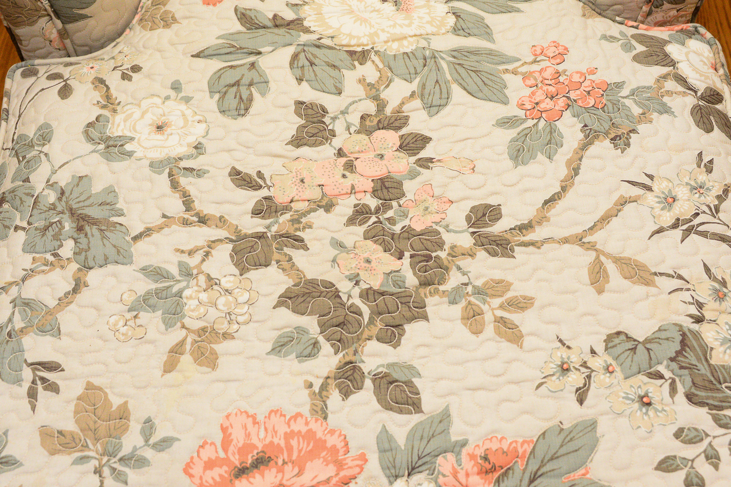 Floral Chaise Lounge