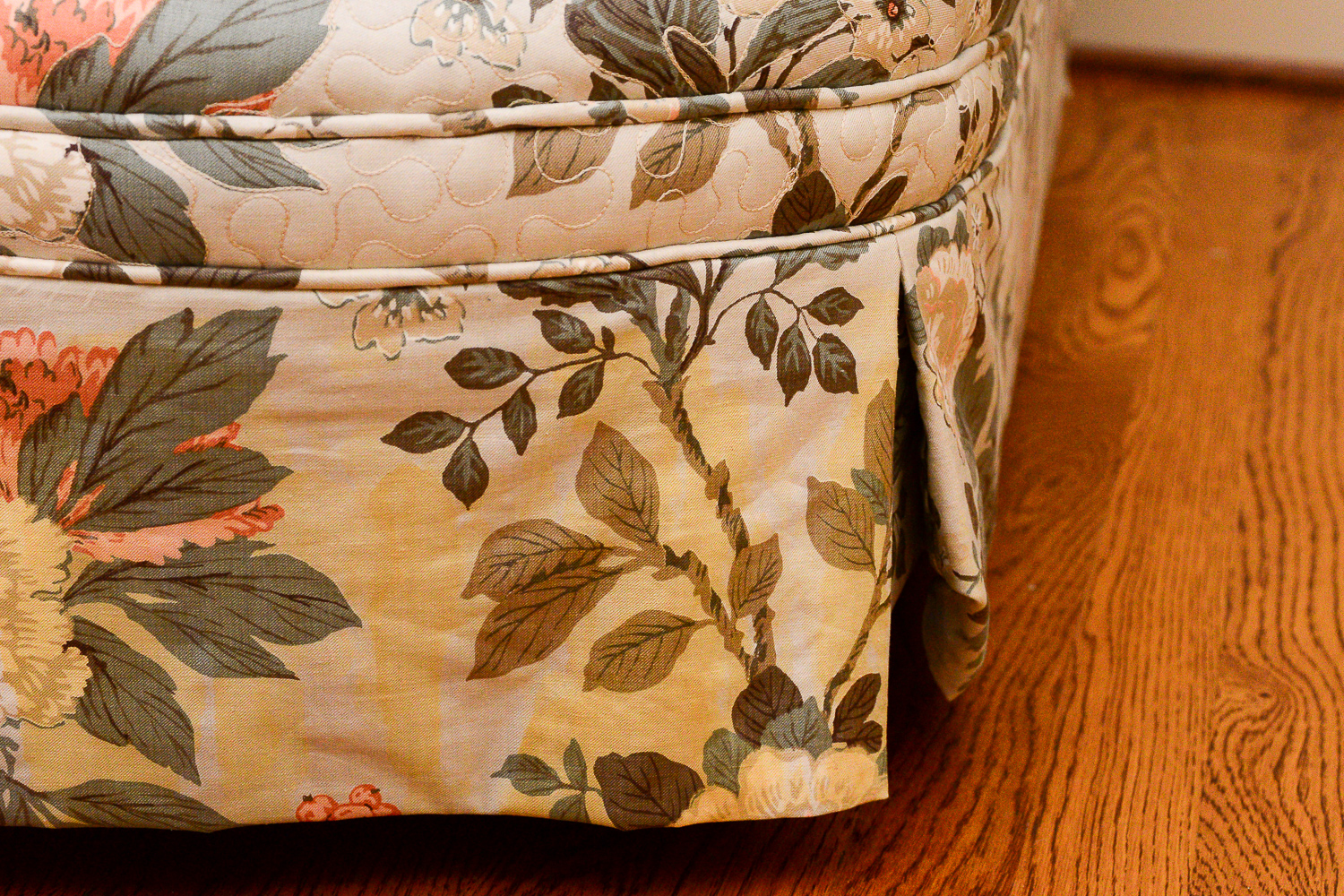 Floral Chaise Lounge