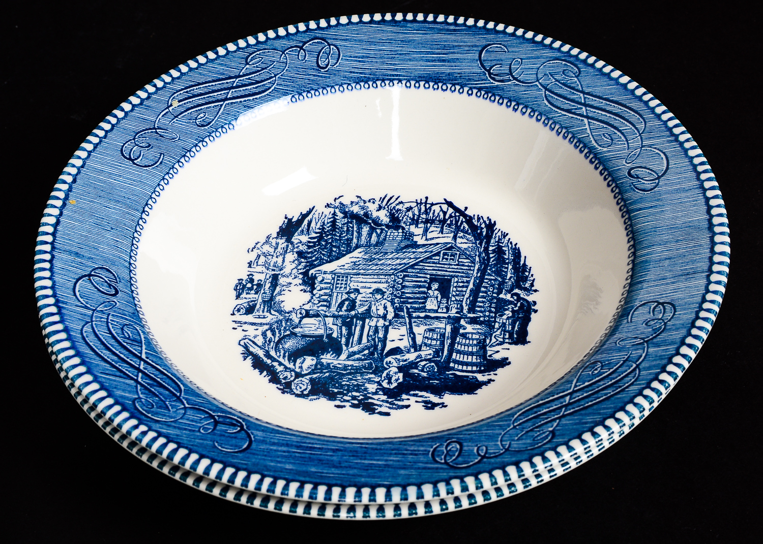 Currier and Ives Dish Collection