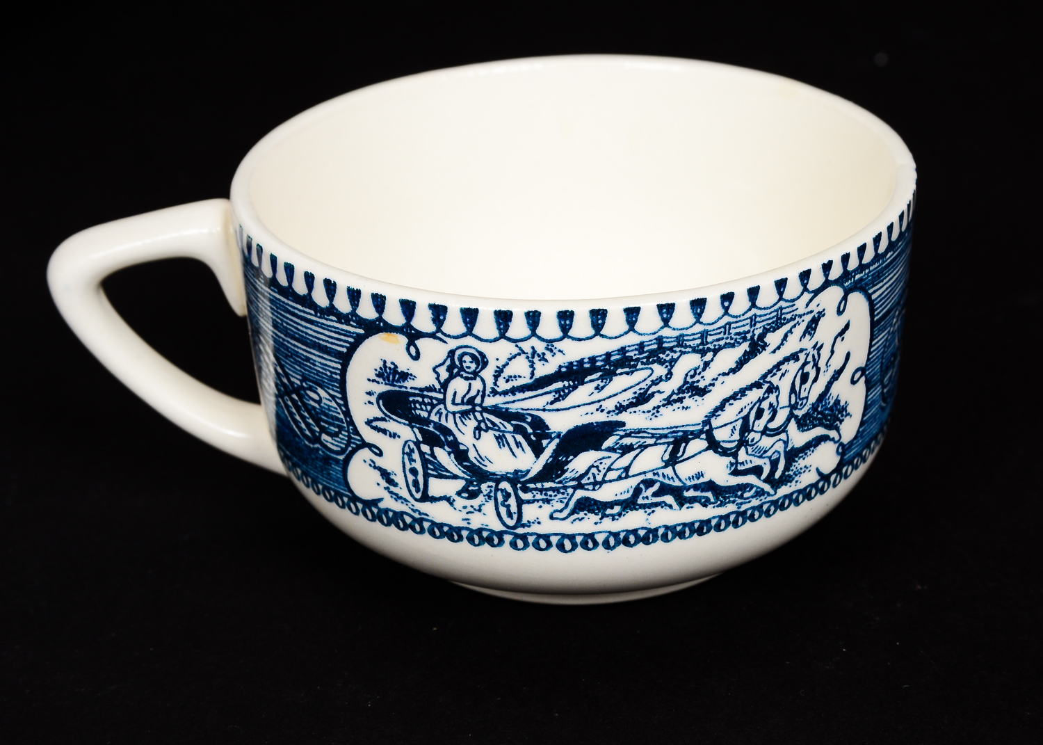 Currier and Ives Dish Collection