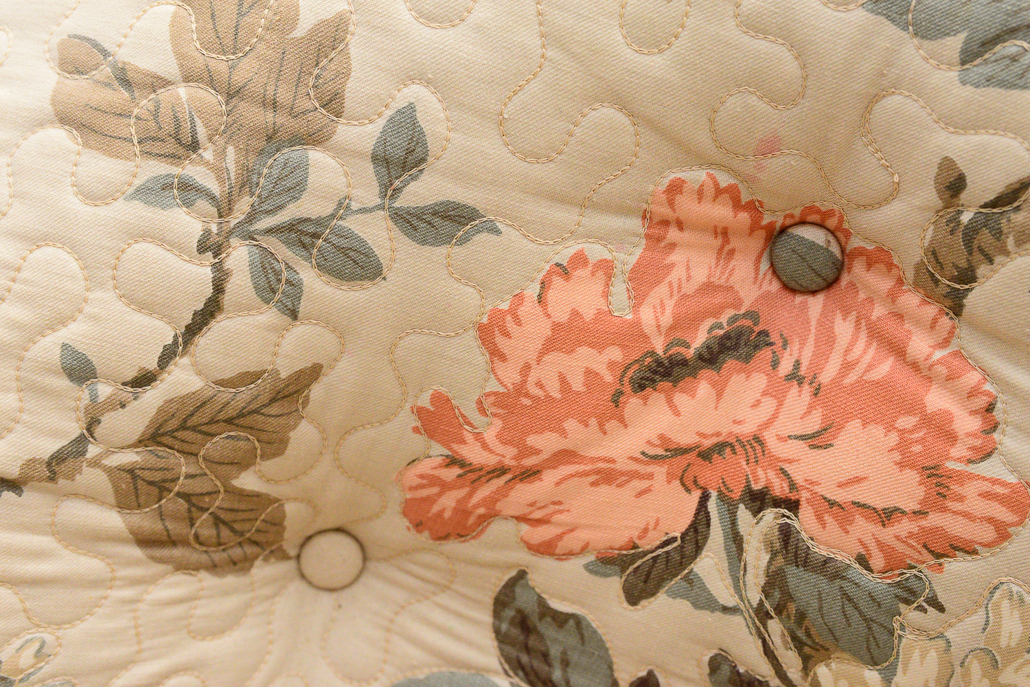 Floral Chaise Lounge