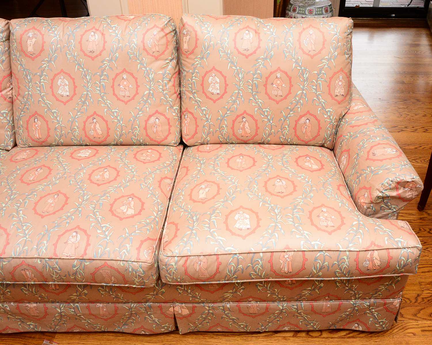 Vintage Chinoiserie Sofa