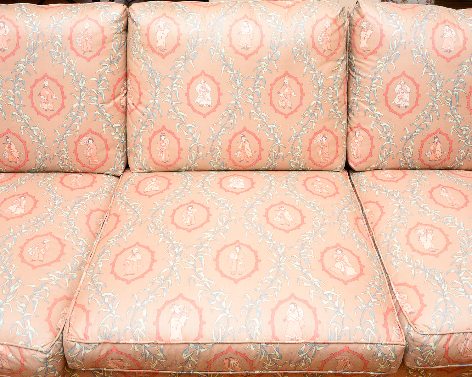 Vintage Chinoiserie Sofa