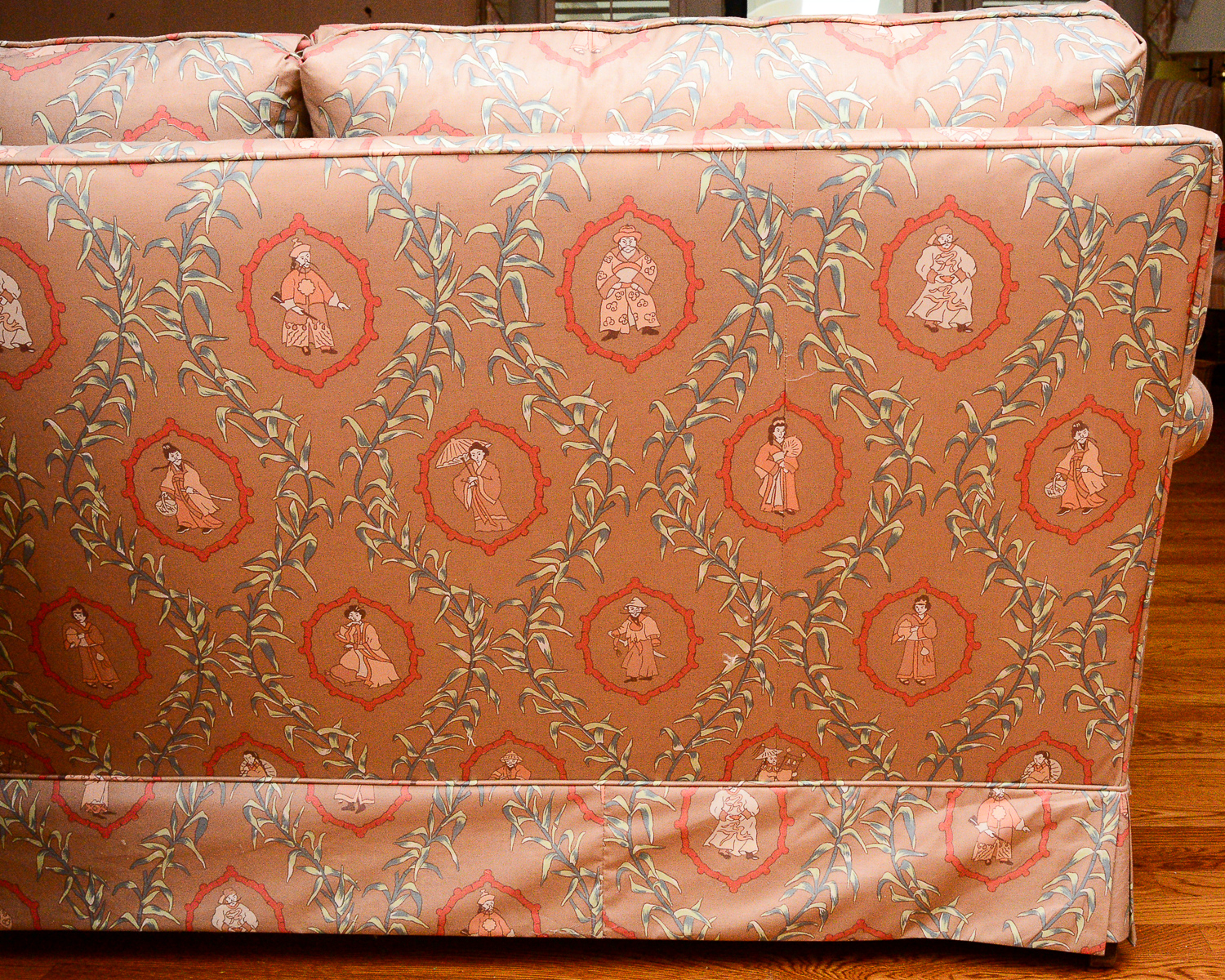Vintage Chinoiserie Sofa