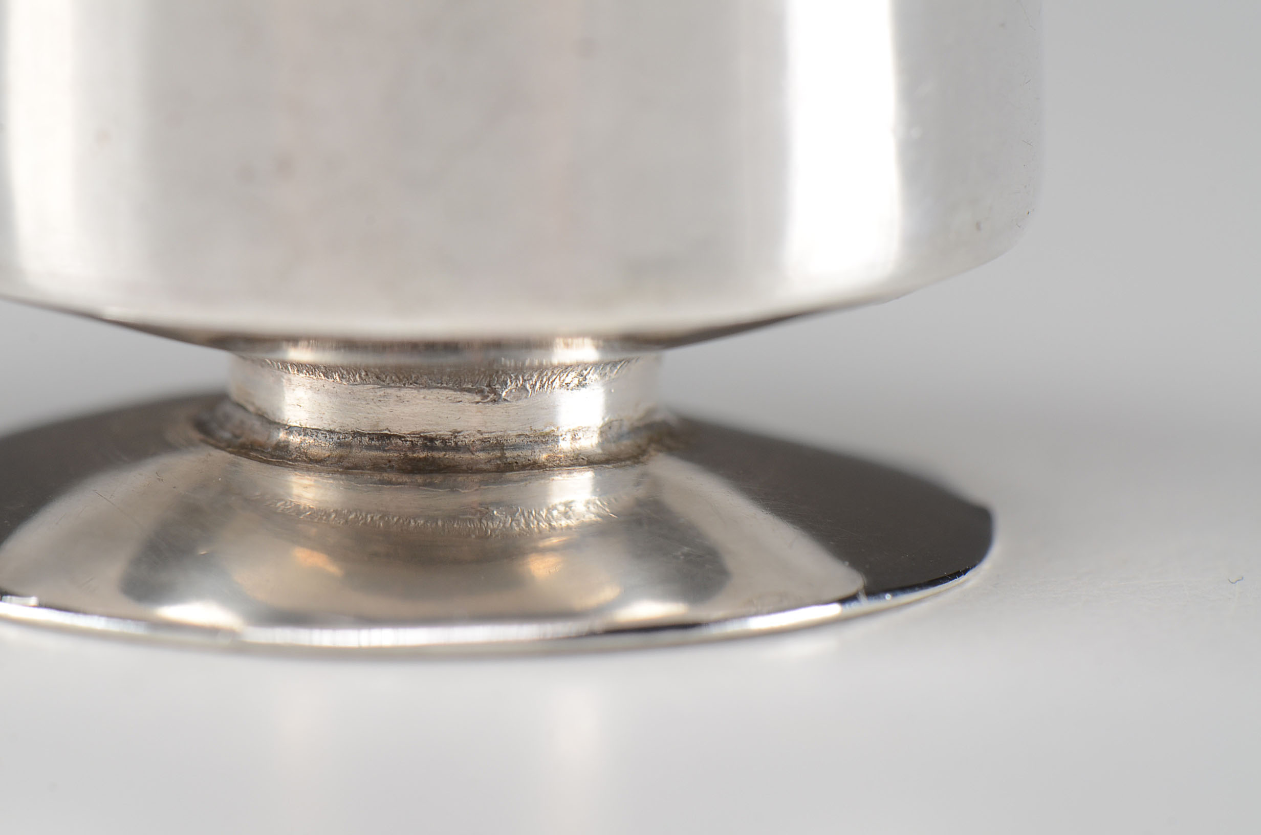 Mexican 980 Silver Miniature Cup by Rafael Melendez