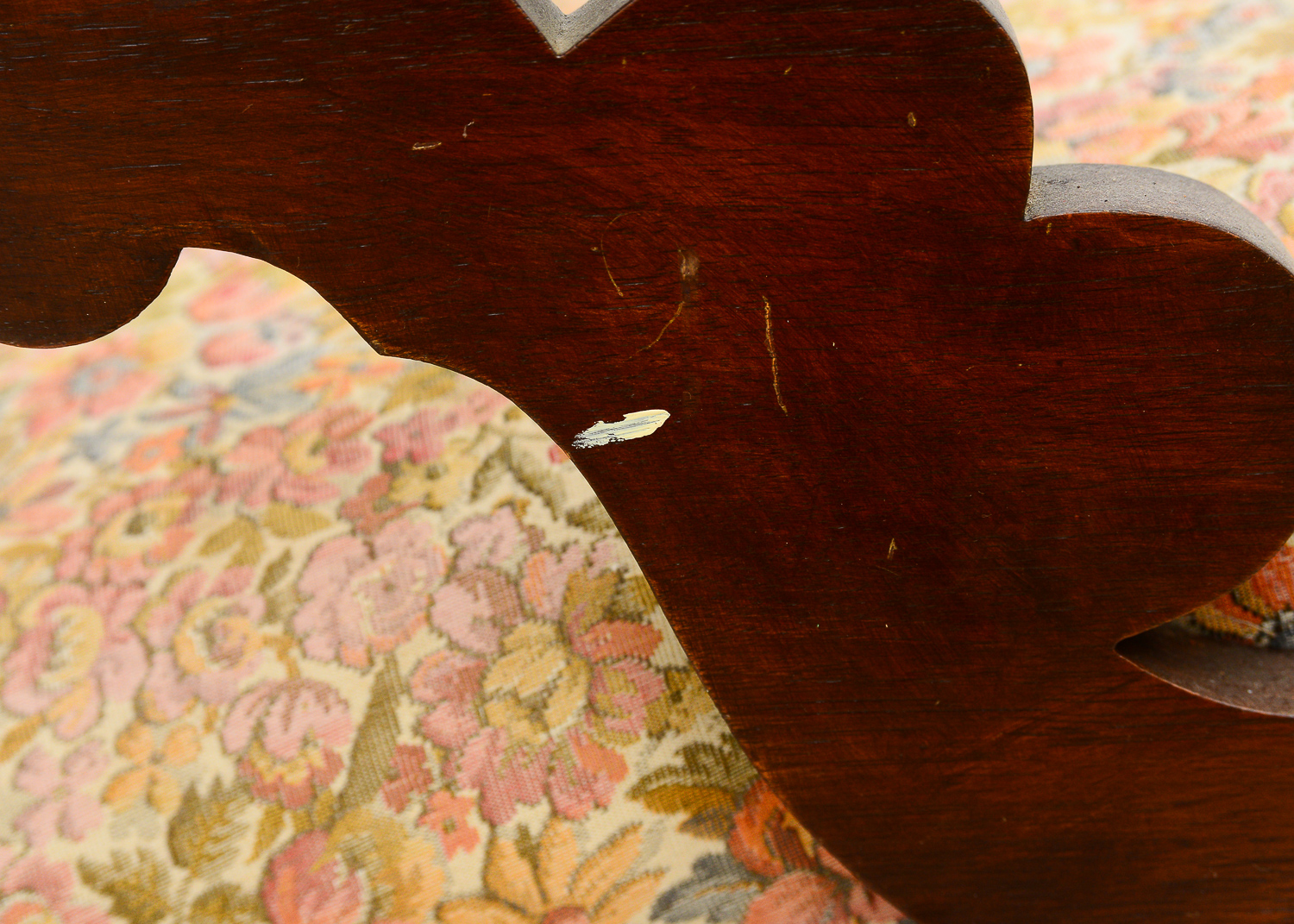 Vintage Upholstered Rocking Chair