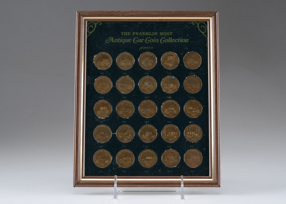 Franklin Mint Antique Car Coin Collection